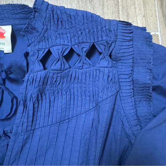 Farm Rio Open Yoke Mini Dress - Picture 4 of 8